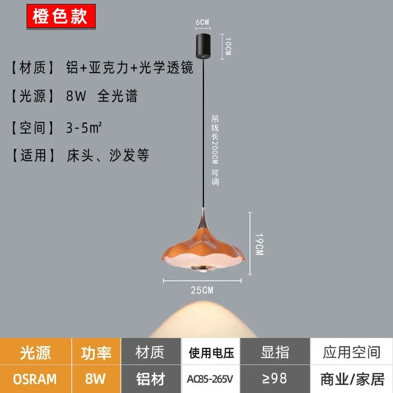 Modern Black LED Chandelier