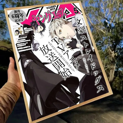 Anime Poster Self-adhesive Wall Decor