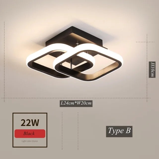 Modern Aisle Ceiling Light