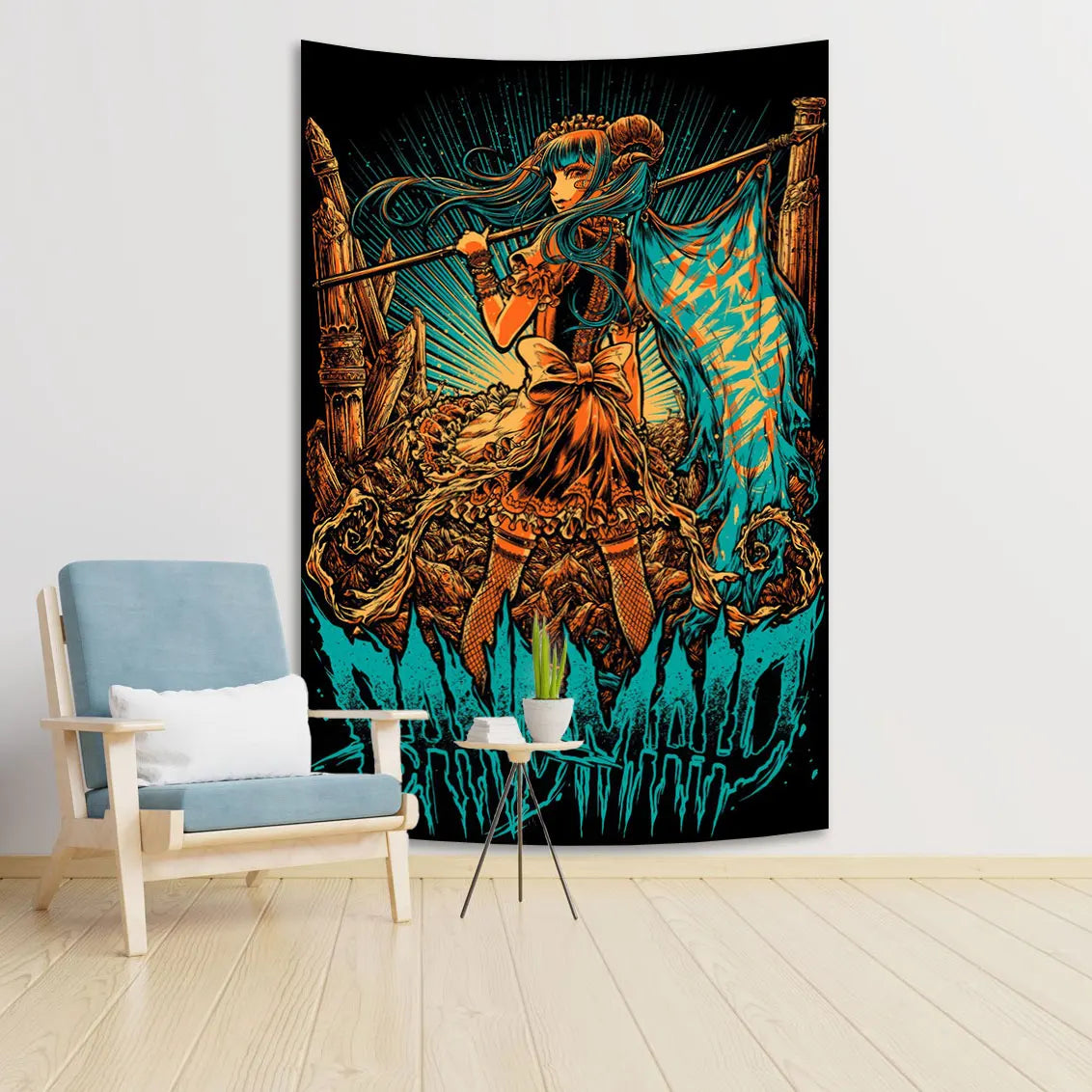Rock Music Wall Tapestry