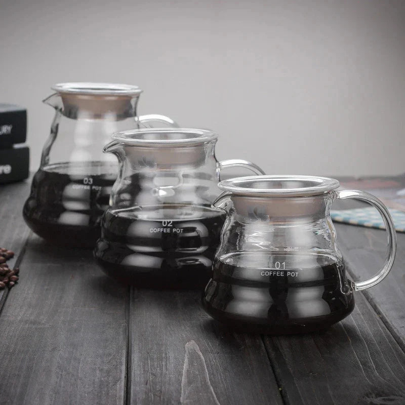 DecorBites™ Glass Coffee Pot Lid Cloud-Shaped Teapot Cover for Coffee Utensils