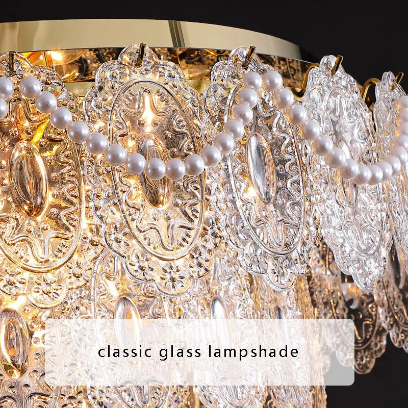Gold Vintage Ceiling Chandelier