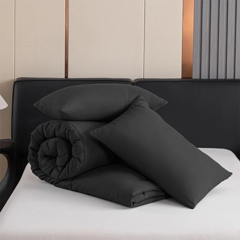 DecorBites™ Cozy Queen/King Duvet & Pillowcase Set - Soft, Breathable, Durable Blanket