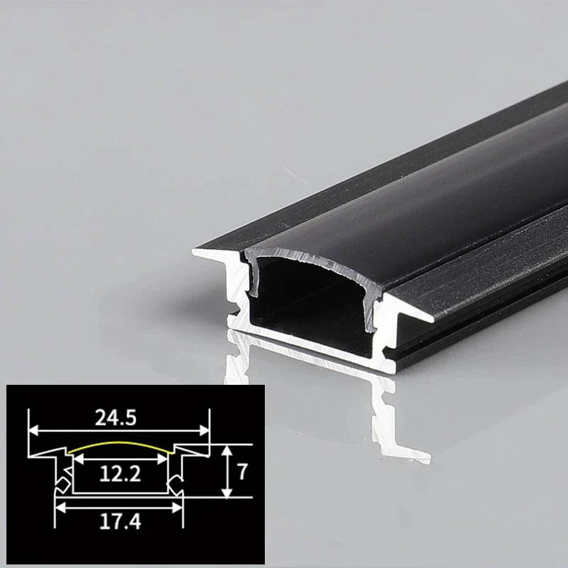Aluminum Recessed Bar Light