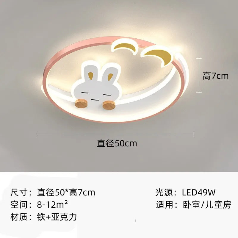 Moon Rabbit Ceiling Light