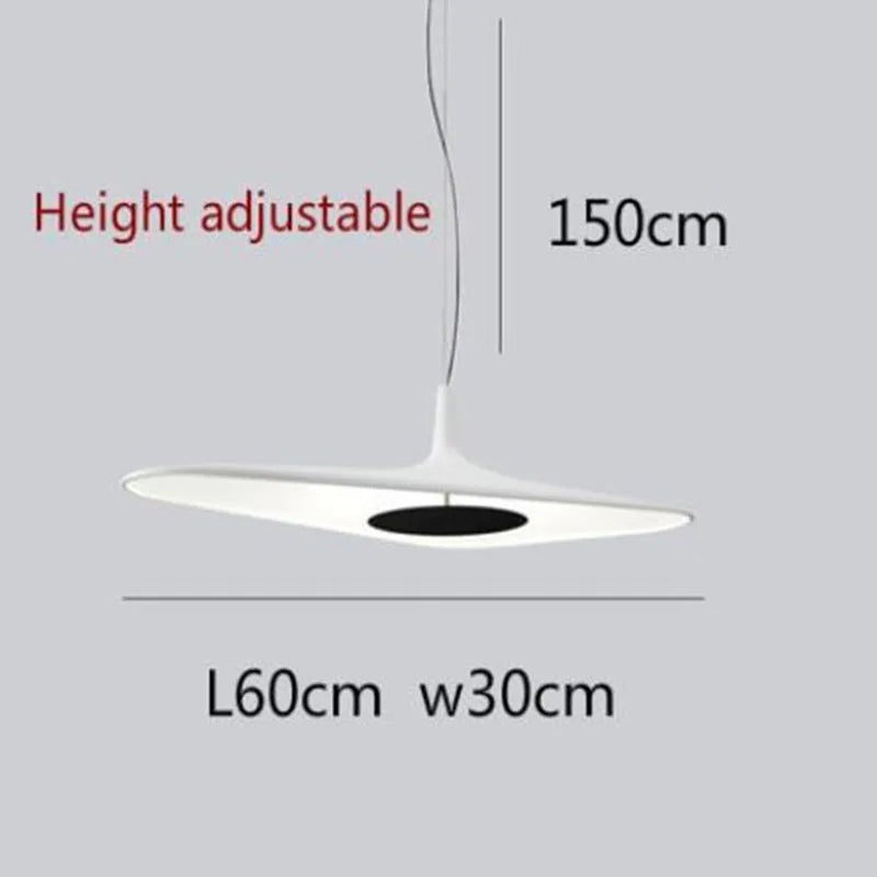 DecorBites™ Irregular Resin Pendant Light for Modern Spaces