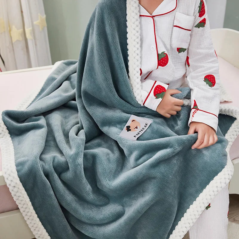 Flannel Kids Nap Blanket
