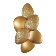Gold LED Wall Sconce Iron Hallway Design