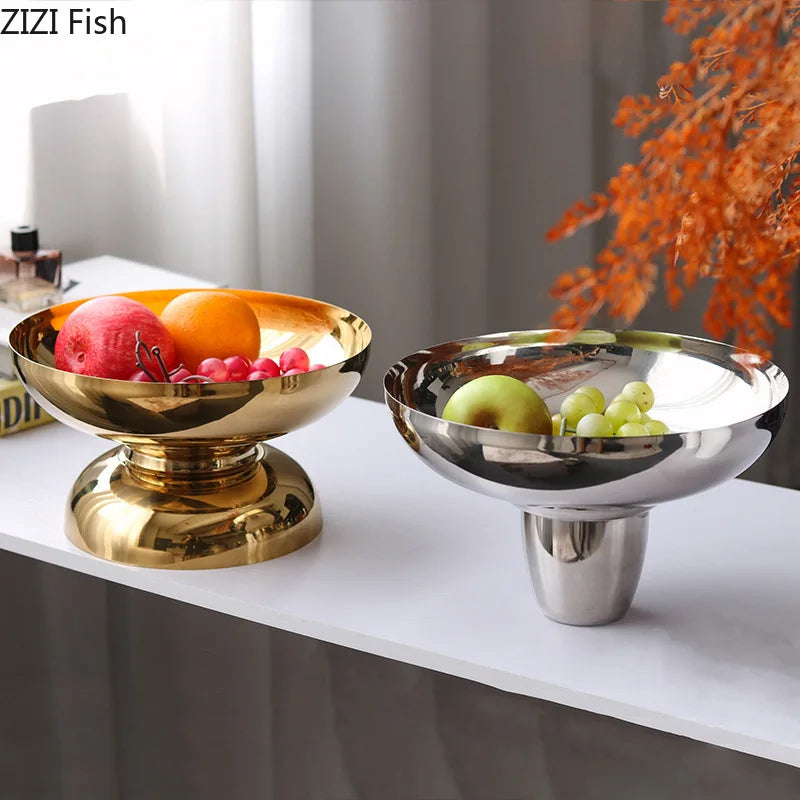 Metal High-Leg Bowl