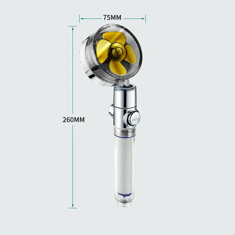 DecorBites™ High Pressure Shower Filter Head with Gumrukfree Technology