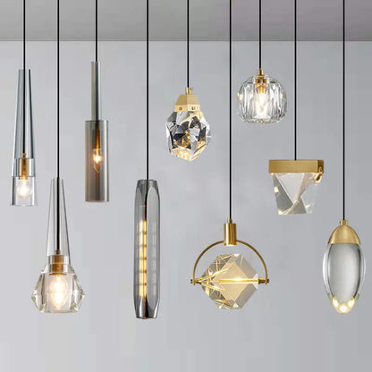 DecorBites™ Crystal LED Pendant Lights for Home Decor Lighting
