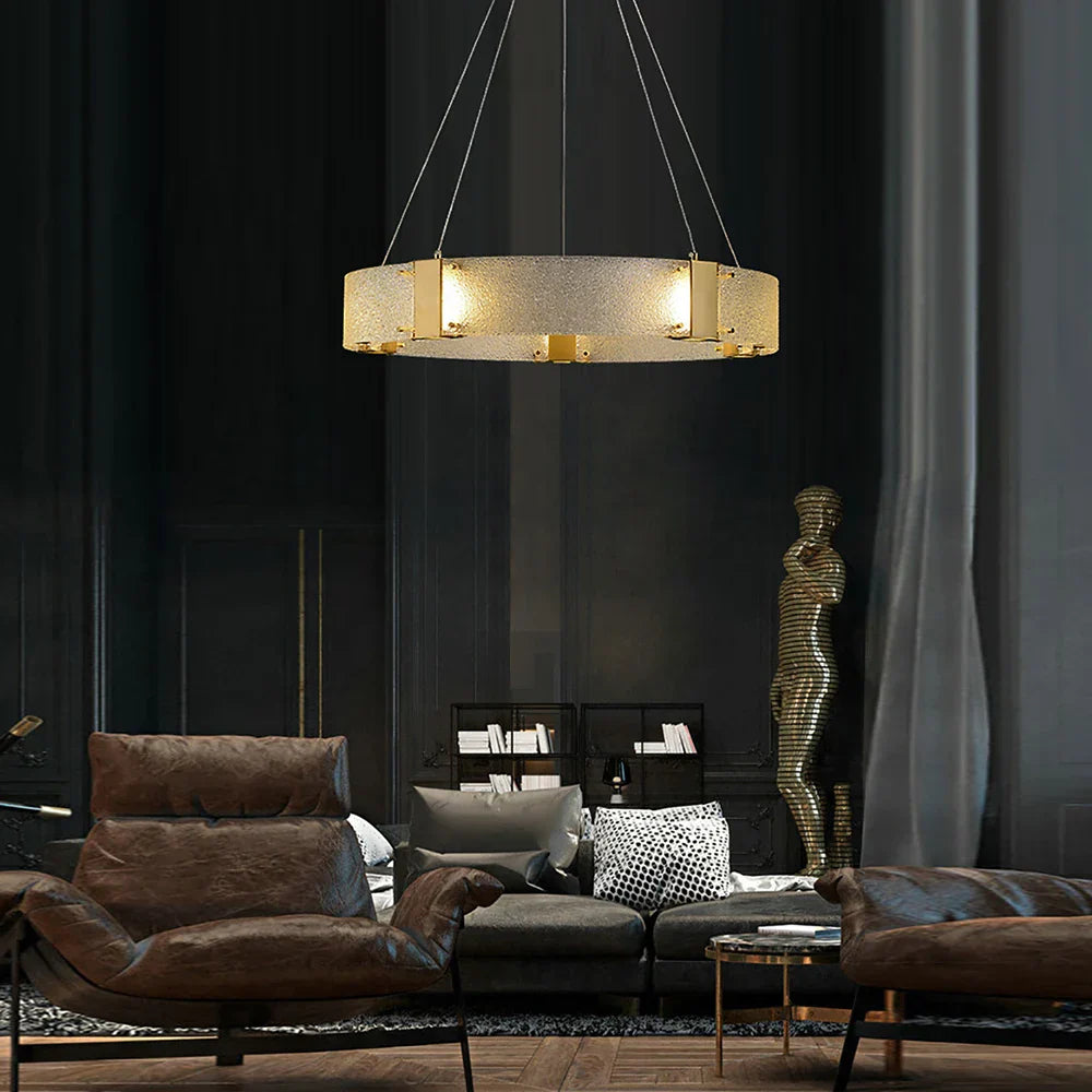 Gold Luxe LED Chandelier