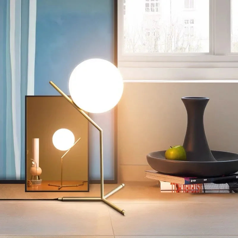 DecorBites™ Glass Ball LED Chandelier Light for Modern Home Decor
