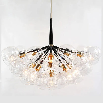 DecorBites™ Glass Balls Ceiling Pendant Lights Minimalist Living Room Chandelier Shop Bar Decor