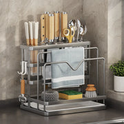 Metal Sink Knife Holder