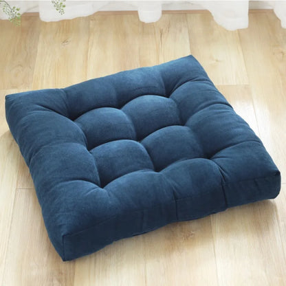 DecorBites™ Corduroy Floor Seat Cushion for Yoga Meditation & Relaxation