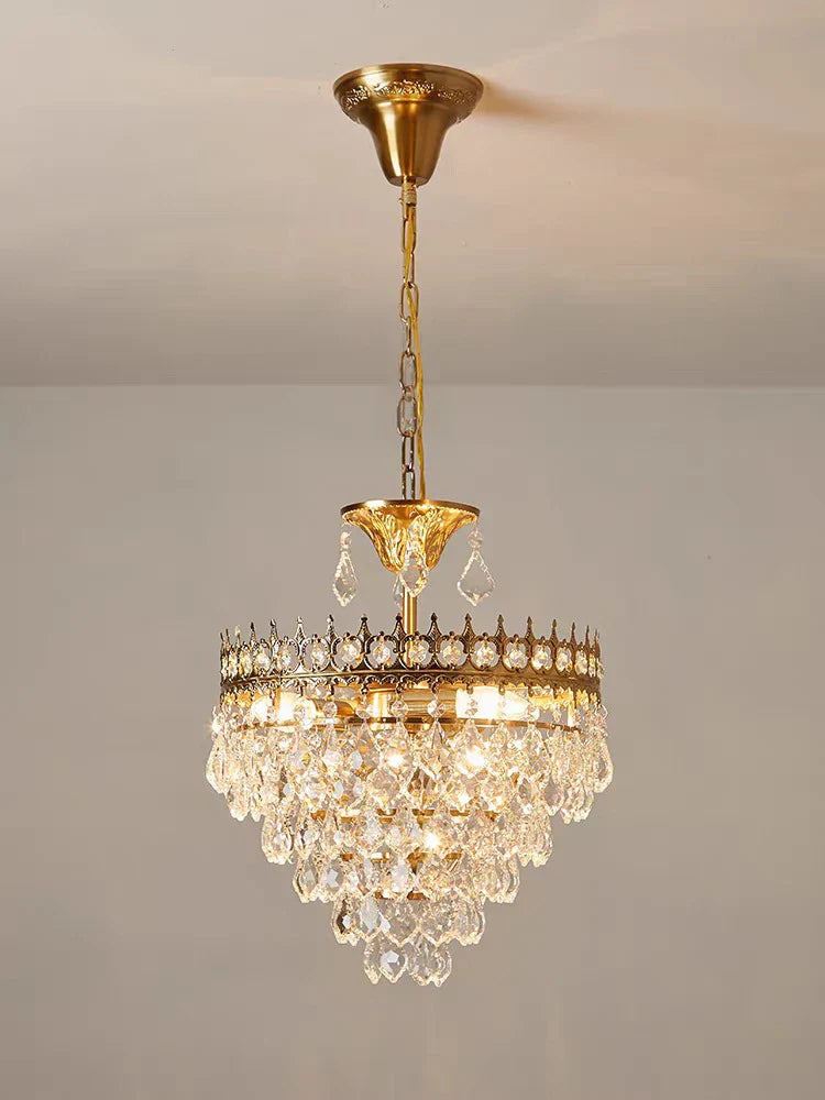 DecorBites™ Crystal LED Pendant Light for Living Room