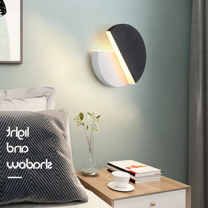DecorBites™ Adjustable LED Wall Lamp for Modern Bedroom and Aisle Lighting