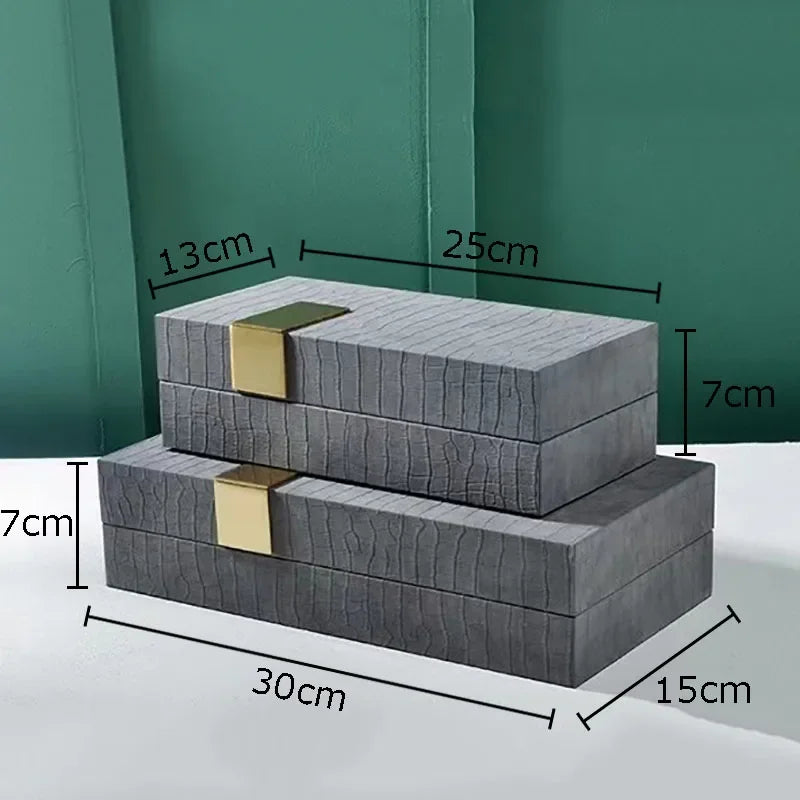 Leather Jewelry Storage Box