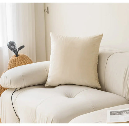 DecorBites™ Knitted Crochet Cushion Cover Black Gray White Nordic Simple Luxury Pillowcase