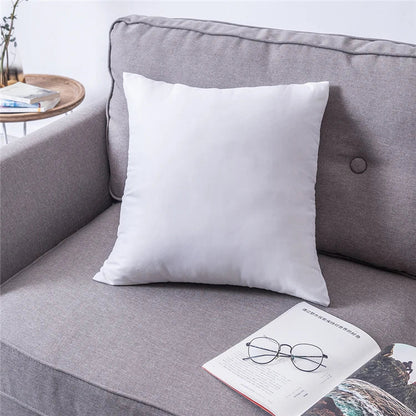 DecorBites™ Embroidered Blue Tufted Boho Pillow Cover with Tassel, Lumbar Decorative Cushion