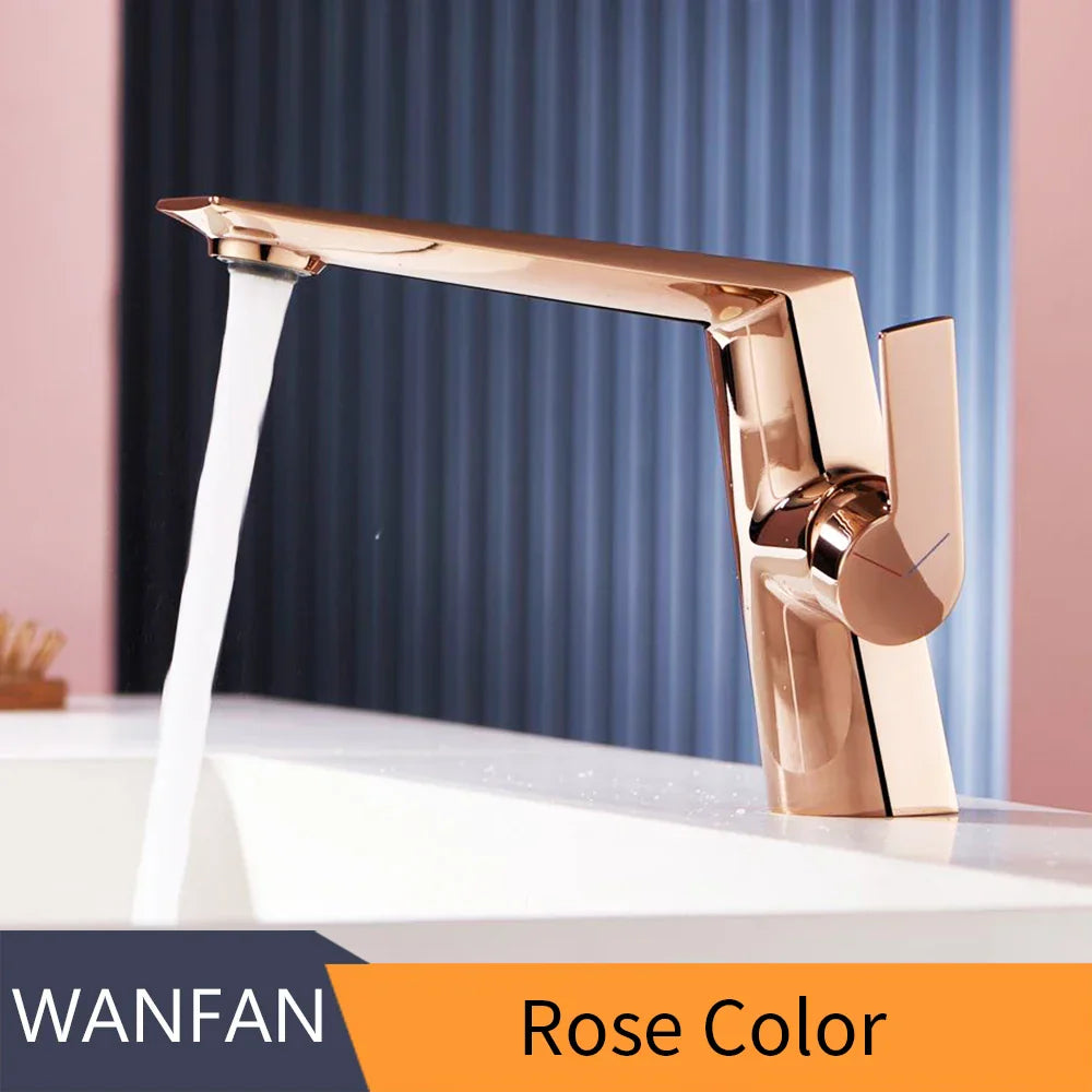 Brushed Gold Bathroom Faucet Precise Craftsmanship