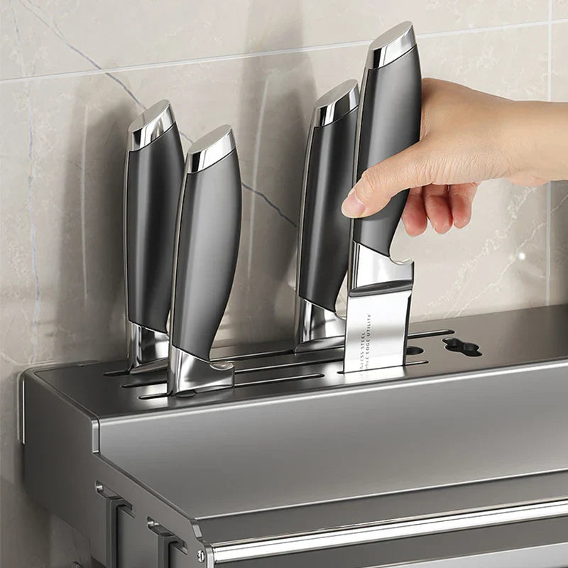 Metal Wall Spice Rack