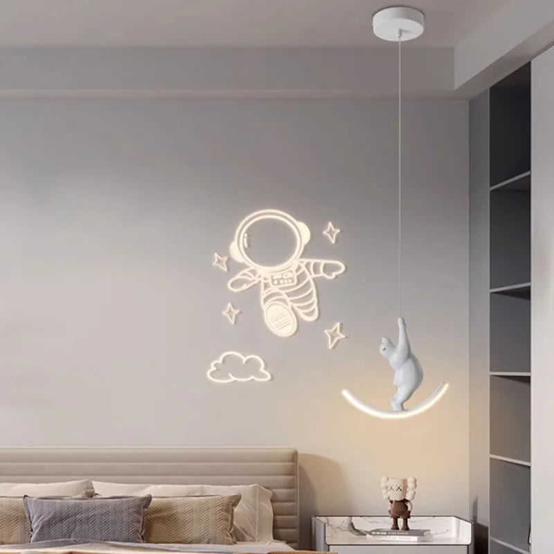 Unicorn Pendant Chandelier
