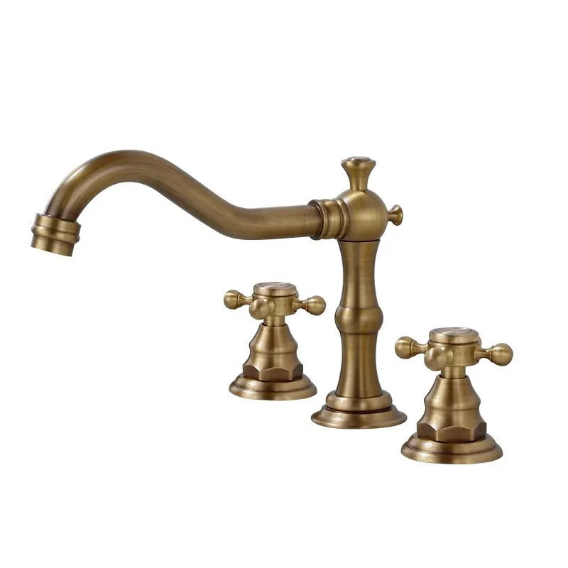 Antique Gold Double Faucet