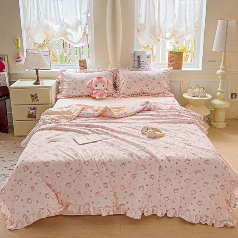 Cotton Patchwork Summer Quilt