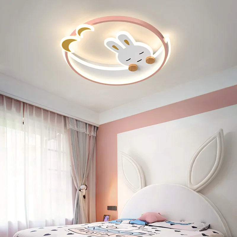 Moon Rabbit Ceiling Light
