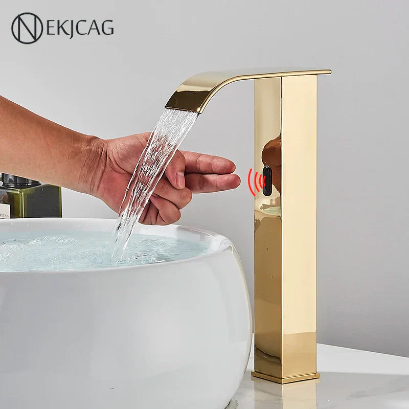Smart Sensor Waterfall Faucet