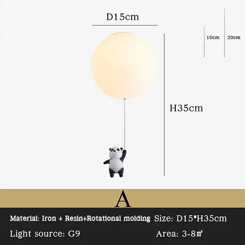 Bear LED Ceiling Light