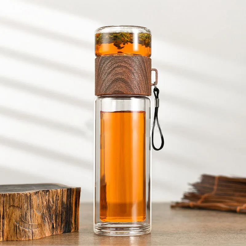 Thermal Glass Water Bottle