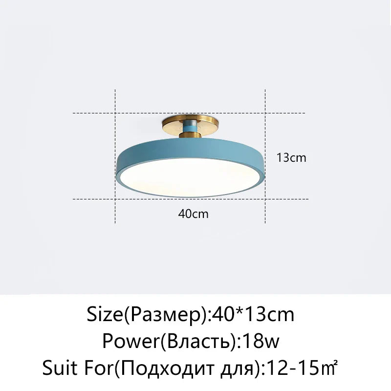 DecorBites™ LED Ceiling Lamp for Living Room Study Child Bedroom Indoor Lighting
