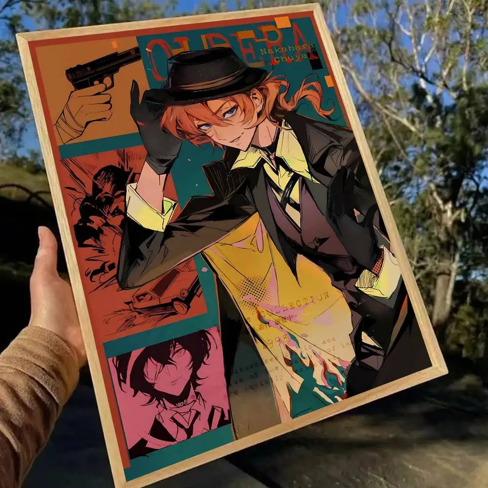 Anime Poster Self-adhesive Wall Decor