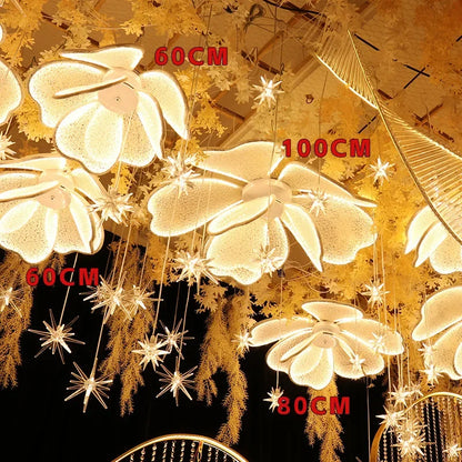 DecorBites™ LED Butterfly Ceiling Lights for Romantic Wedding Decoration