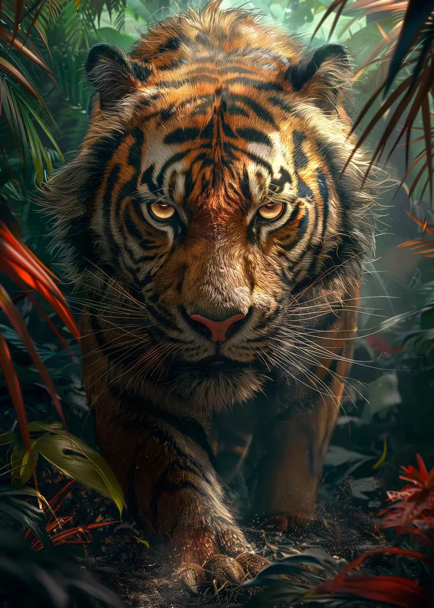 Animals Canvas Jungle Wall Art