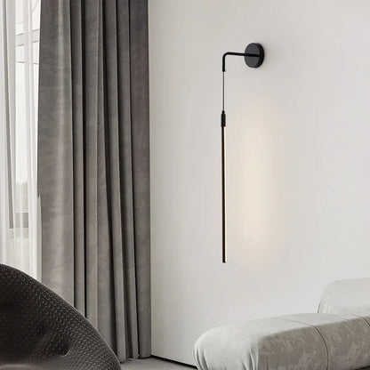DecorBites™ Copper Wall Lamp: Modern Minimalist Bedroom Stairway Light