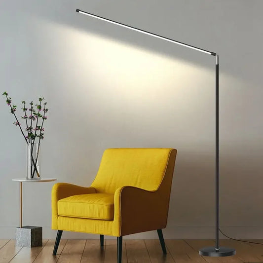 DecorBites™ LED Floor Lamp: Super Bright Minimalist Reading Fixture for Living Room and Bedroom