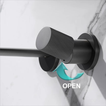 Luxury Rose Gold Wall Mounted Bathroom Faucet