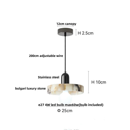 DecorBites™ LED Pendant Lamp Adjustable Wire Globe Hanging Light Fixtures