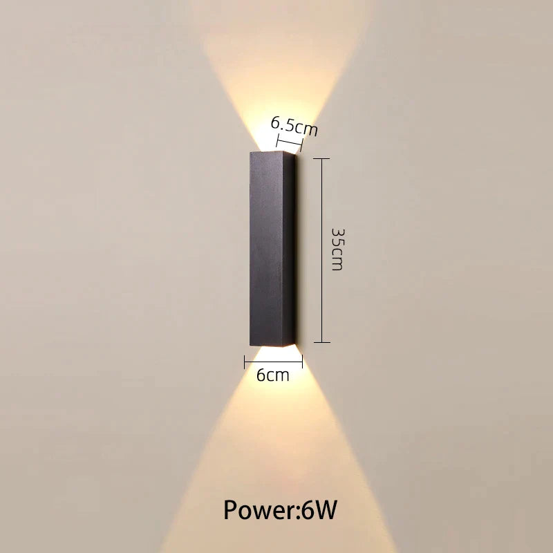 DecorBites™ LED Wall Lamp for TV Background Up and Down Light in Bedrooms