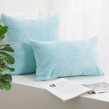 DecorBites™ Corduroy Striped Cushion Cover 30x50/40/45/50/55/60cm - Home Sofa Décor