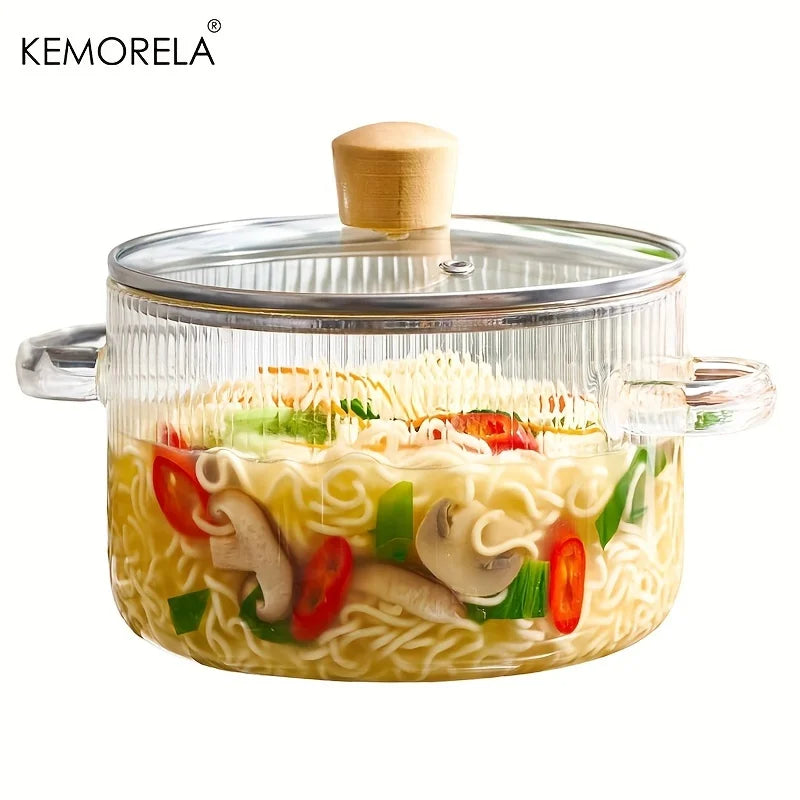 Glass Nordic Cooking Pot