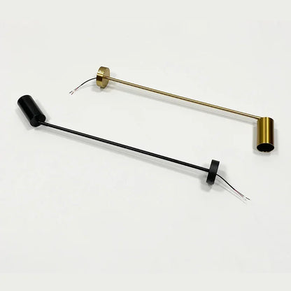 Nordic Adjustable Black or Brass Pendant Light