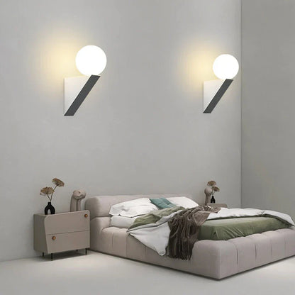 DecorBites™ Glass Ball Modern G9 LED Wall Sconce, 9W Indoor Wall Lamp for Bedroom Living Room