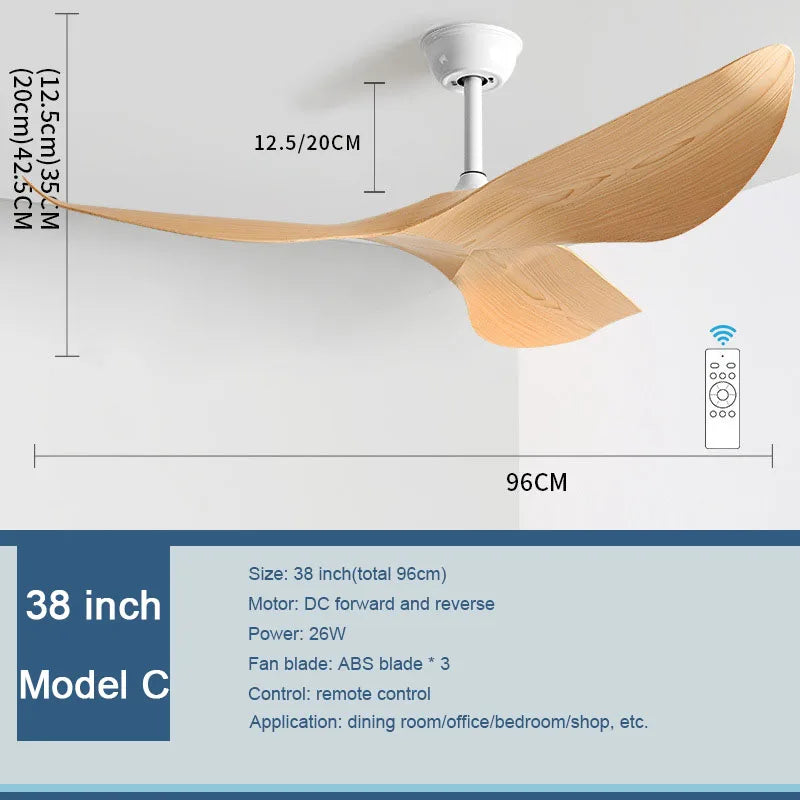 Bronze Retro Ceiling Fan