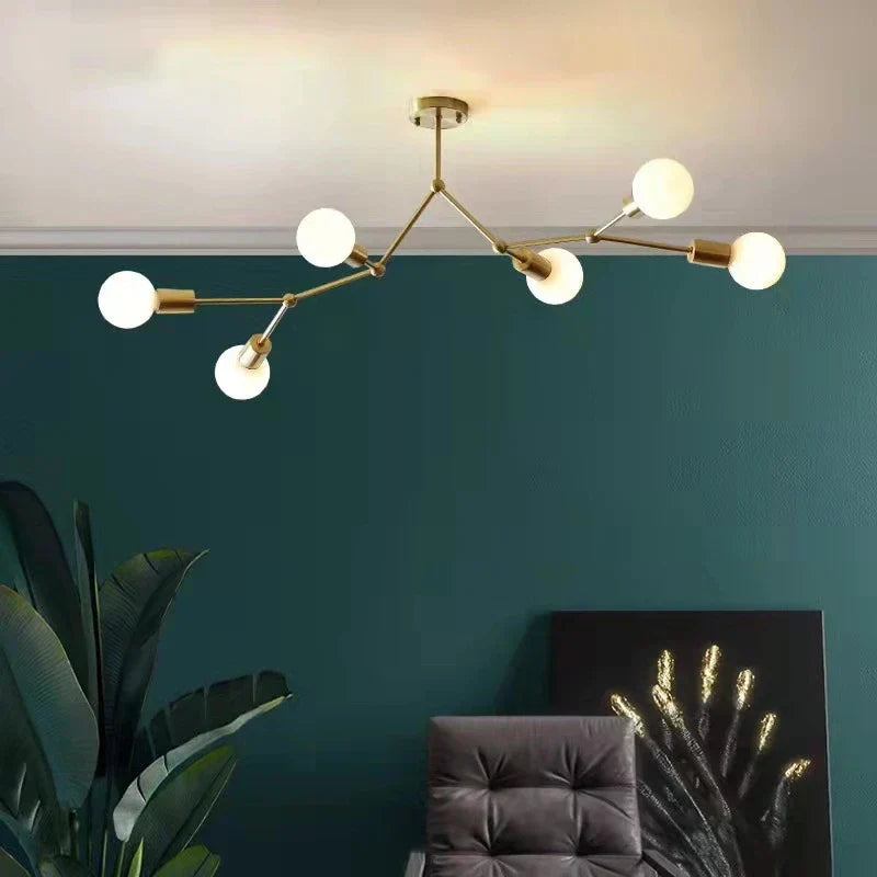 DecorBites™ LED Ceiling Chandelier for Restaurant Kitchen Living Room Décor