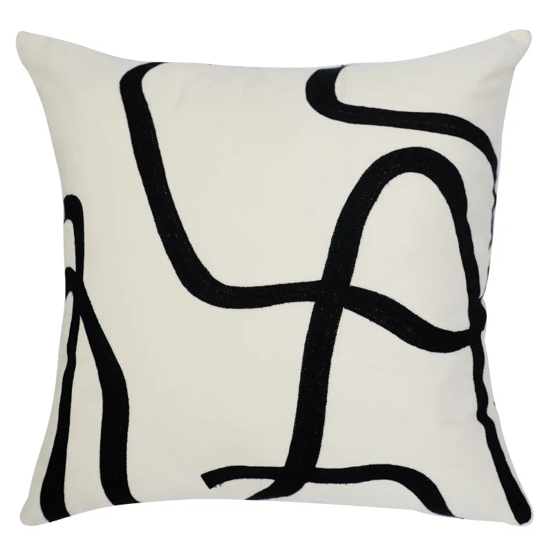 DecorBites™ Gray Faux Rex Rabbit Fur Decorative Cushion Coverluxury Throw Pillow